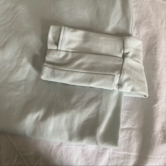 Athleta Mint Mock Neck Zip Long Sleeve Running Top - Picture 7 of 9